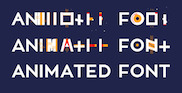 Animated Font