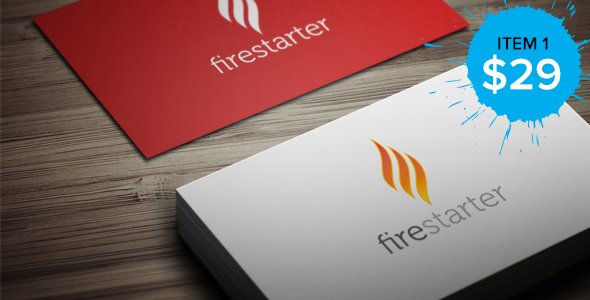 Fire Starter Logo Template