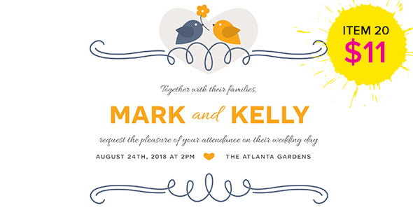 LoveBirds Wedding Pack 2