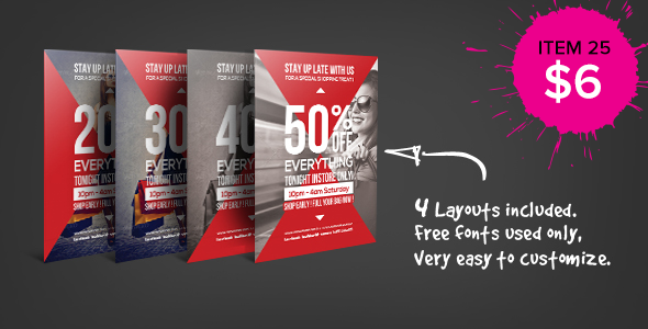 Shopping Mall Business Flyer