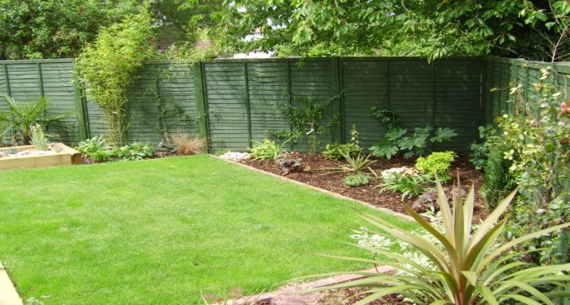 The planting also afforded screening in the form of bamboos and cypresses. Other structural planting included Cordylines, Phormiums and Fatsias and these together with low maintenance perennials, provide a garden of year-round interest and colour. 
