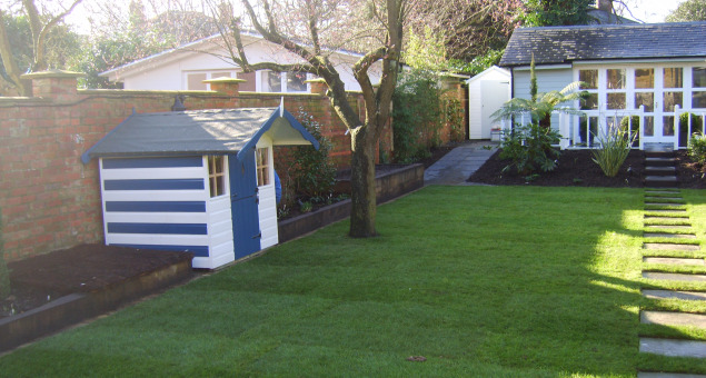 The garden needed to be practical to use and fairly low-maintenance. 