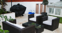 image of a small contemporary garden 