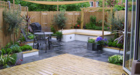 image of an outside room garden