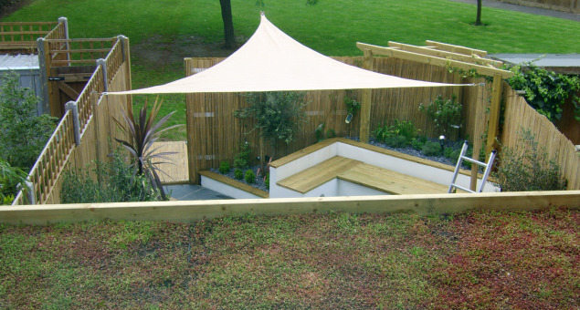 As an addition, whereas the first floor bedroom previously overlooked a flat roof, this was planted with a living sedum roof, which is both nicer to look at and environmentally friendly too! 