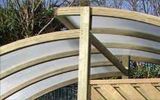 Smoking shelter, bus stop, bus shelter, garden shelter
