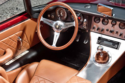 The sculpted cockpit makes the Speedster an exciting place to be