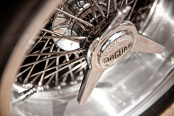 Customised wheels with uniquely designed wheel spinners