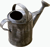 An old Sussex watering can