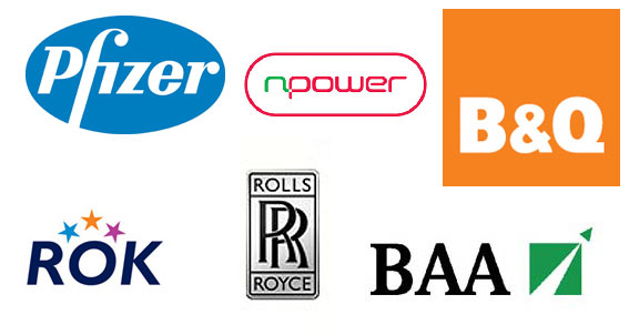 Some of the companies you have used our corporate training services