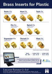 Brass Inserts for Plastic