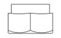 Hexagon Rivet Bush