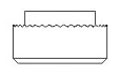 Serrated Face Rivet Bush - Mini