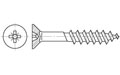 Countersunk Head Chipboard Screw PoziDriv