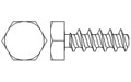 Hexagon head 30 screws