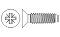 Countersunk Head 60 PoziDriv®