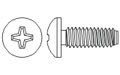 Micro Pan Head Trifix 2 Screws - Recess H