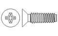 Micro Countersunk Head Trifix 2 Screws - Recess H