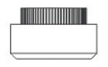 Serrated Spigot Rivet Bush
