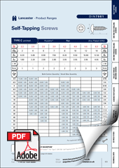 Self-Tapping Screws