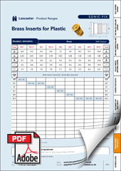 Brass Inserts for Plastic
