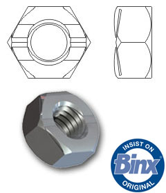 Binx® all metal self-locking nuts