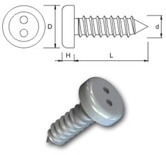TR Security Self Tapping Screws Type 2 Pan Head