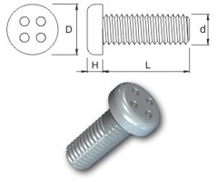 TR Security Machine Screws Type 9 Pan Head