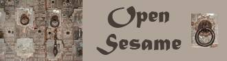 Open Sesame