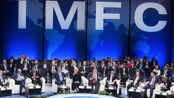 La reunión fue liderada por el gobernador del Banco de México, Agustín Carstens, y la directora gerente del FMI, Christine Lagarde. 