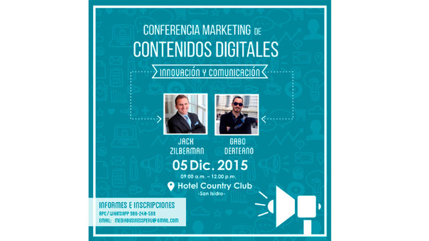 Conferencia de Marketing de Contenidos Digitales Conferencia de Marketing de Contenidos Digitales