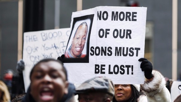 Protestas en Chicago