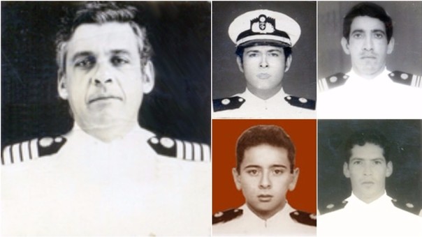 Héroes de la Marina de Guerra del Perú.