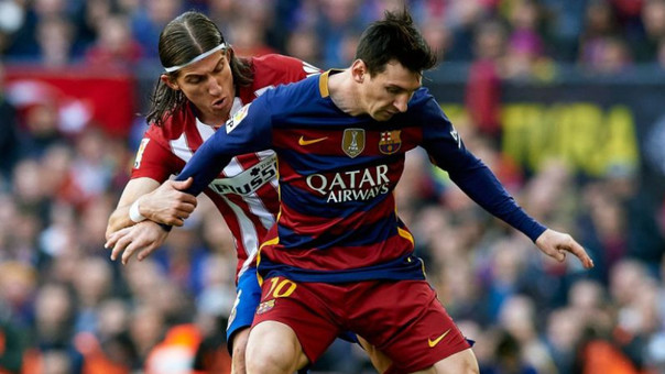 Filipe Luis - Lionel Messi