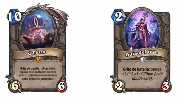  C'Thun and her maid. Two letters Directions  & # XE1; n free with the expansion & #  XF3;. n 