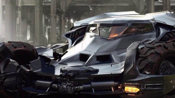 Batman vs. Superman: los secretos del batimóvil fueron revelados