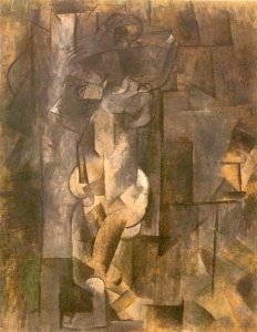 , 1909-1910. Oil on canvas, 39" x 30-3/4" (99.1 cm x 78.1 cm).