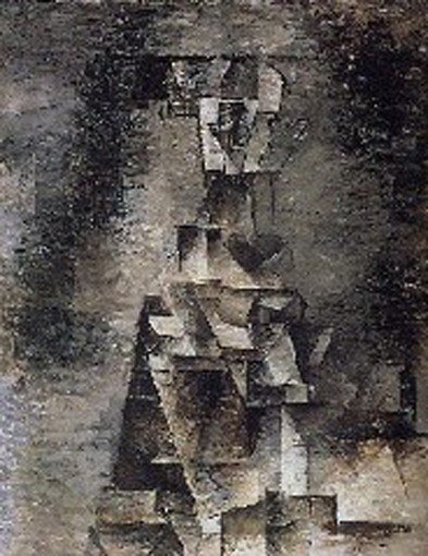 , 1910. Oil on canvas, 39-7/8" x 30-1/2" (101.3 cm x 77.5 cm).