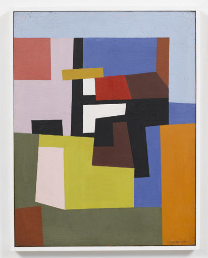 . Oil on masonite, 13" x 10" (33 cm x 25.4 cm).