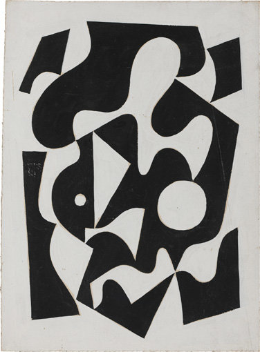 . Gouache on board, 8" x 6" (20.3 cm x 15.2 cm).