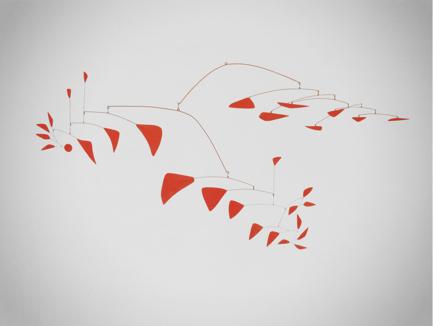, 1961. Sheet metal, wire, and paint, 49-3/4" x 94" (126.4 cm x 238.8 cm).