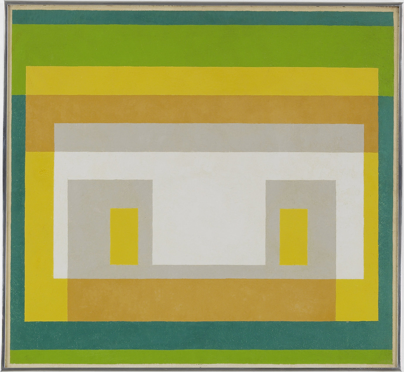 , 1947-1955. Oil on masonite, 26" x 28-1/4" (66 cm x 71.8 cm).