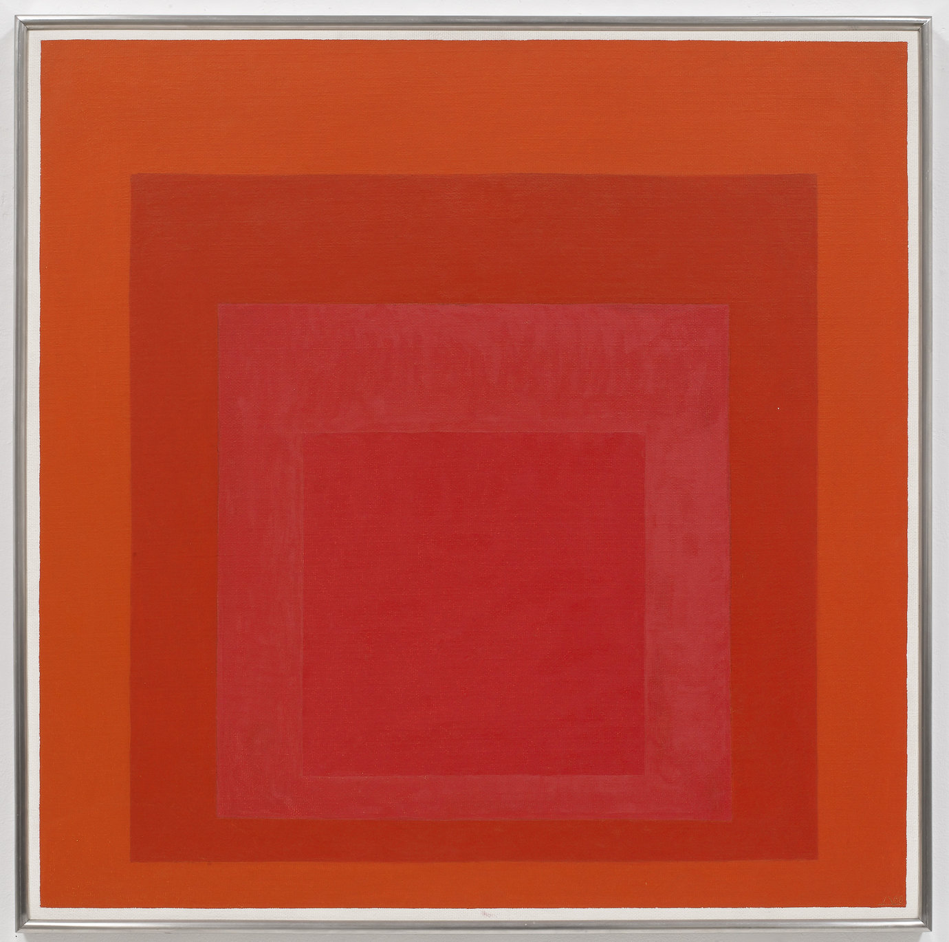 , 1968. 32" x 32" (81.3 cm x 81.3 cm).