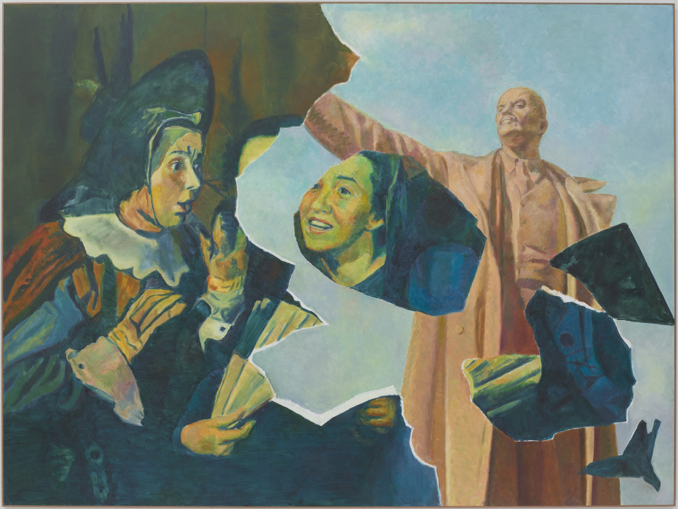 , 2012. Oil on canvas, 80-3/4" x 8' 11-3/4" (205.1 cm x 273.7 cm).