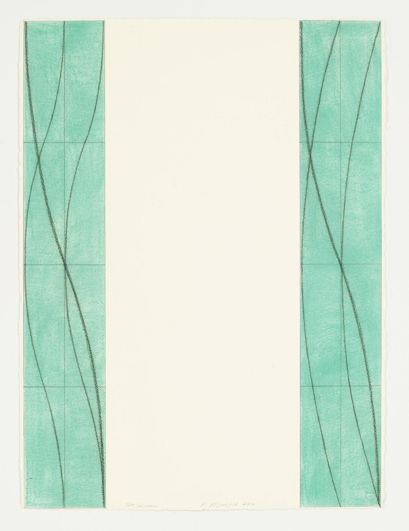 , 2006. Pastel and black pencil on paper, 30-1/4" x 22-1/2" (76.8 cm x 57.2 cm).