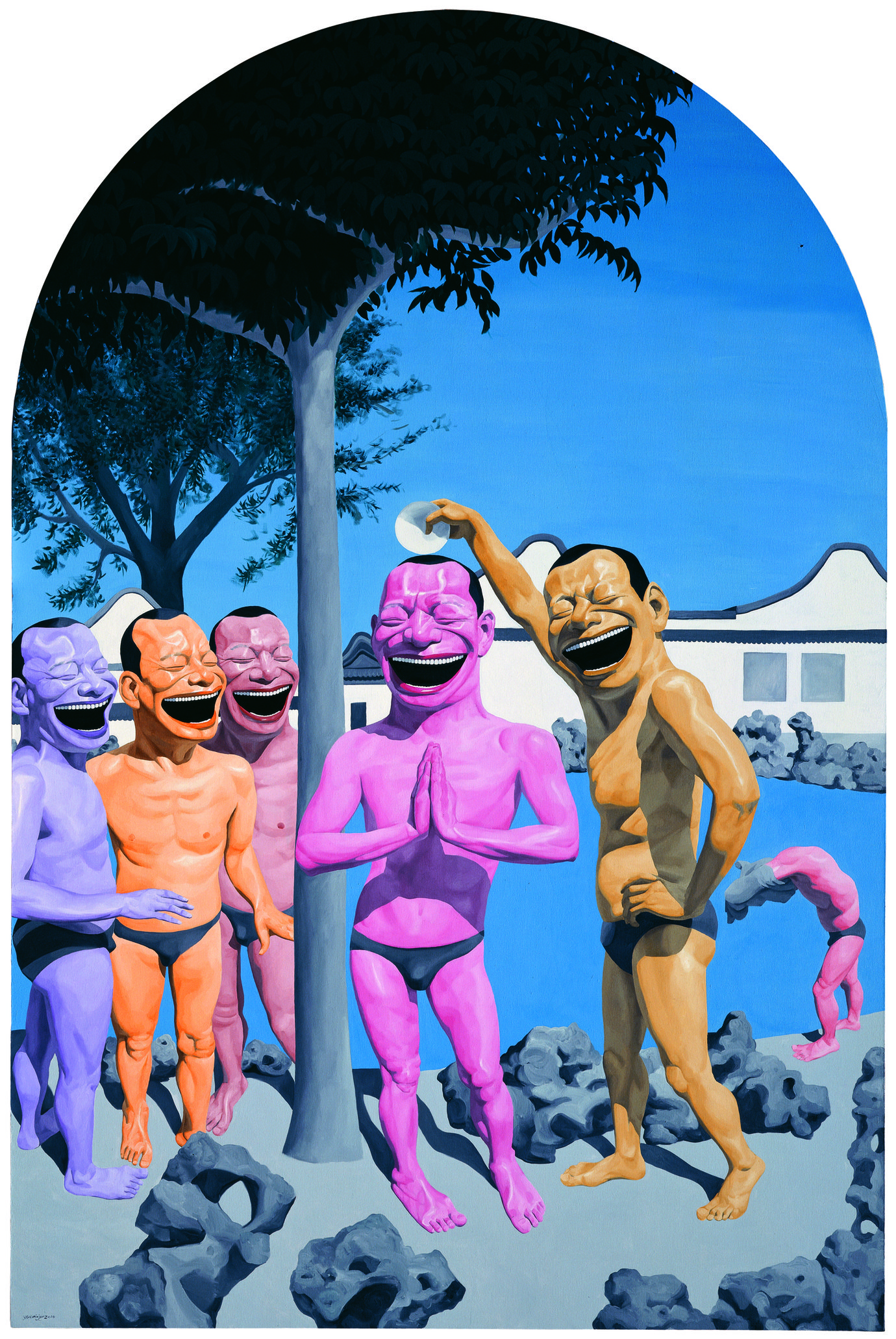 , 2010. Oil on canvas, 450cm × 300 cm.