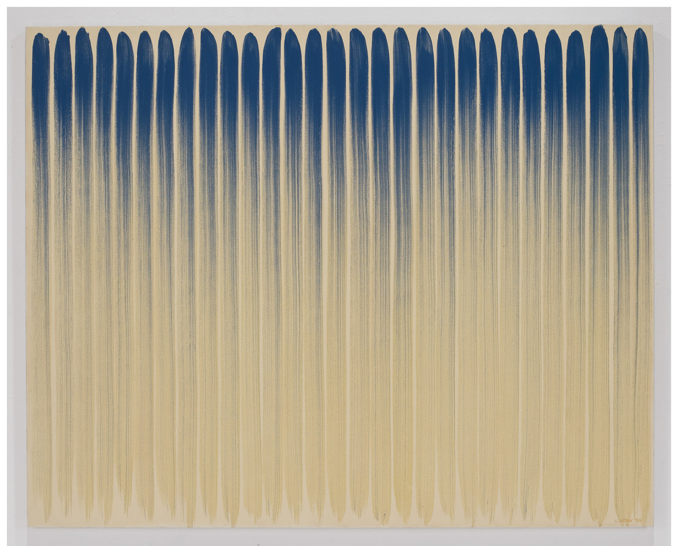 , 1974. Oil on canvas, 71-1/2" x 89-3/8" (181.6 cm x 227 cm).