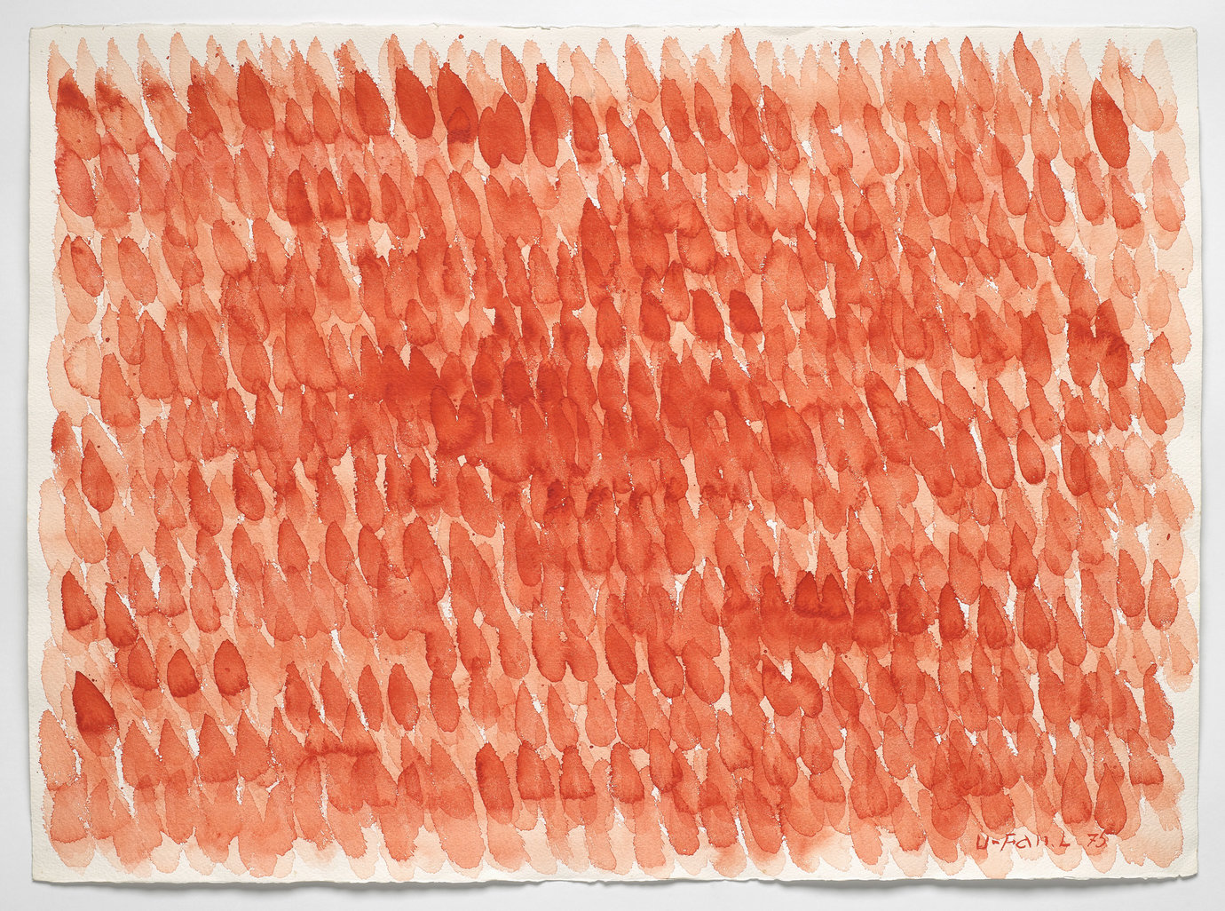 , 1975. Watercolor on paper, 22-5/8" x 30-1/8" (57.5 cm x 76.5 cm).