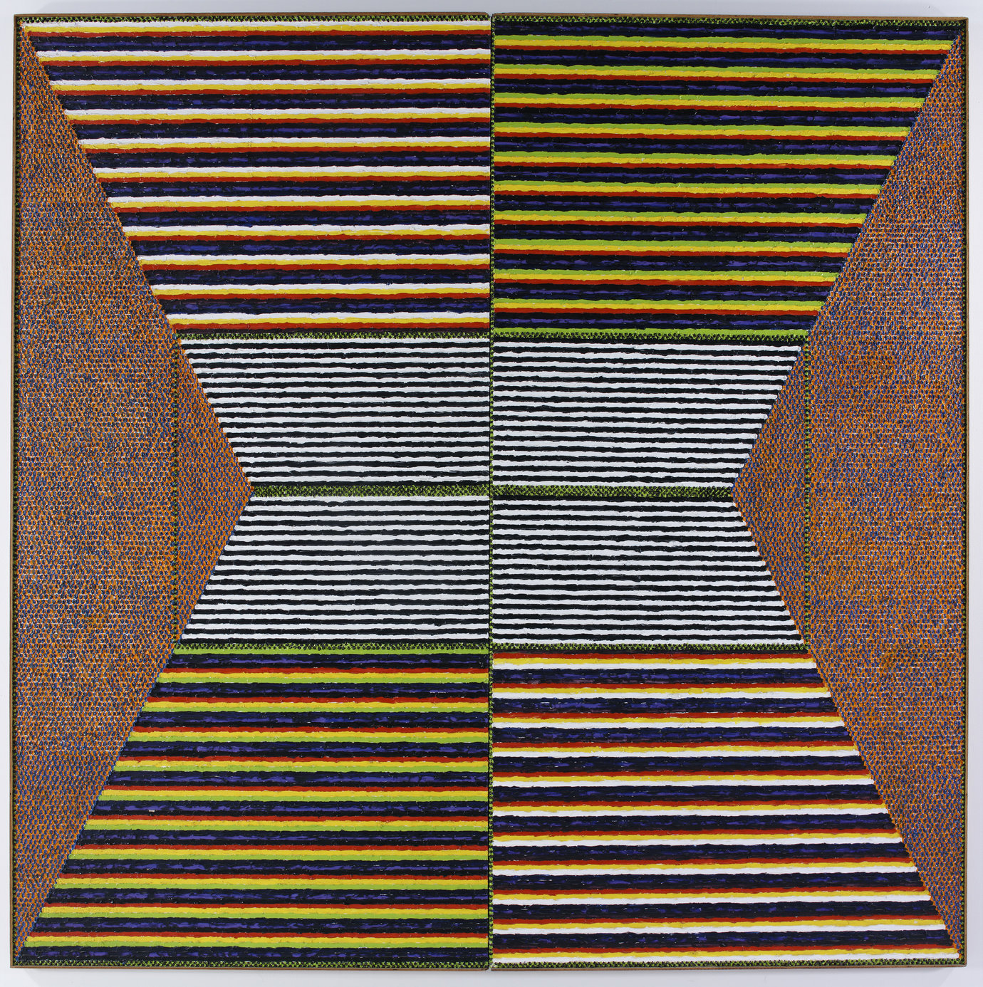 , 1967. Oil on canvas, 8' 1" x 8' 1" (246.4 cm x 246.4 cm).