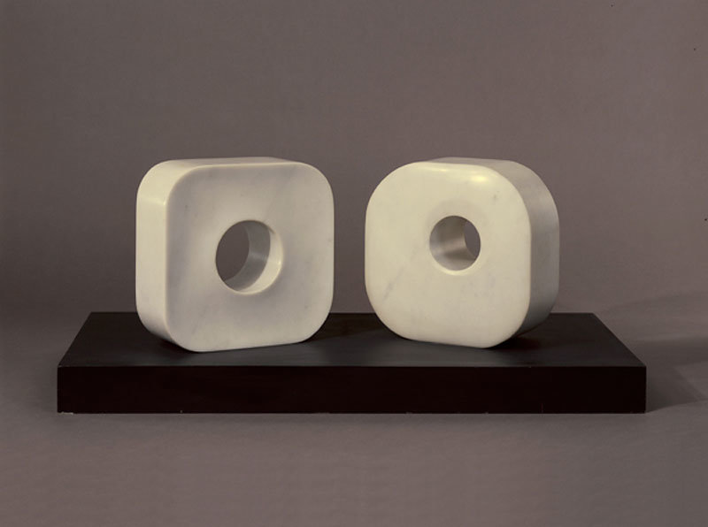 , 1974. Marble, 12 x 27-1/2 x 12-1/2" (30.5 x 26.7 x 31.8 cm).